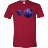 T-Shirts Cardinal Red / S Knowledge Men's Semi-Fitted Softstyle