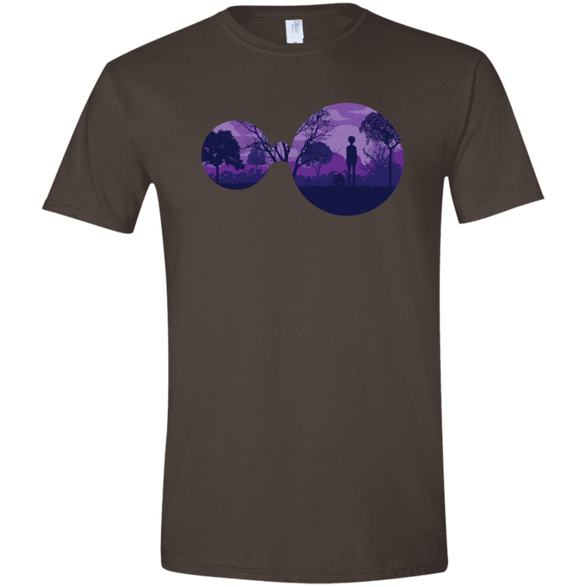 T-Shirts Dark Chocolate / S Knowledge Men's Semi-Fitted Softstyle