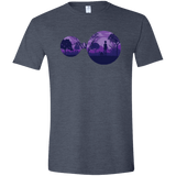 T-Shirts Heather Navy / S Knowledge Men's Semi-Fitted Softstyle