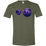 T-Shirts Military Green / S Knowledge Men's Semi-Fitted Softstyle