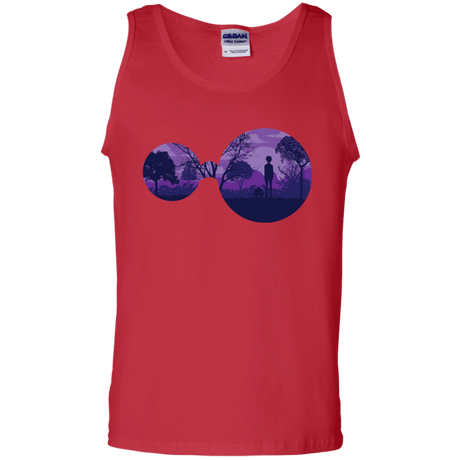 T-Shirts Red / S Knowledge Men's Tank Top