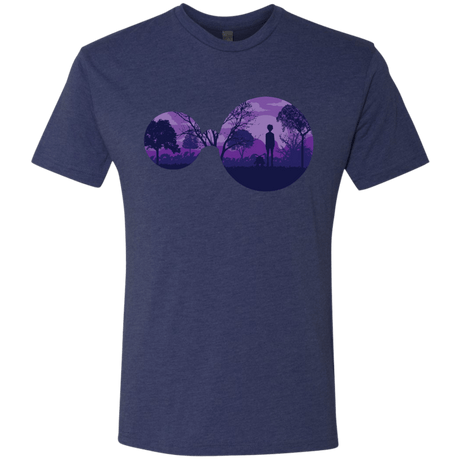 T-Shirts Vintage Navy / S Knowledge Men's Triblend T-Shirt