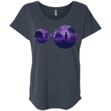 T-Shirts Vintage Navy / X-Small Knowledge Triblend Dolman Sleeve