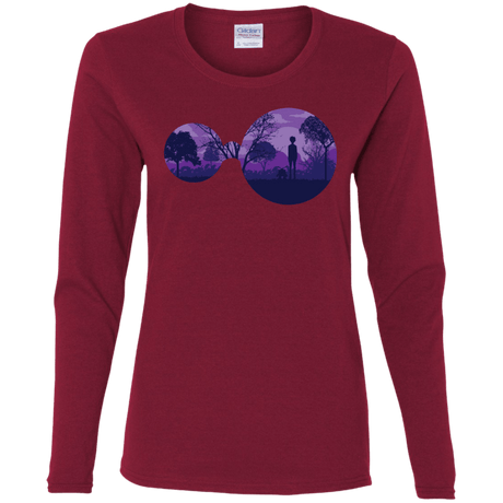 T-Shirts Cardinal / S Knowledge Women's Long Sleeve T-Shirt