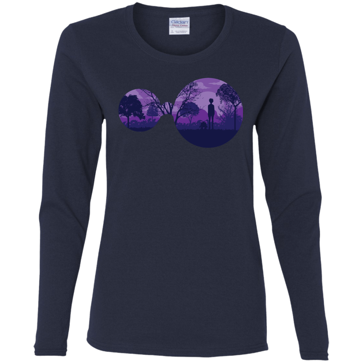 T-Shirts Navy / S Knowledge Women's Long Sleeve T-Shirt