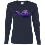 T-Shirts Navy / S Knowledge Women's Long Sleeve T-Shirt