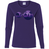 T-Shirts Purple / S Knowledge Women's Long Sleeve T-Shirt