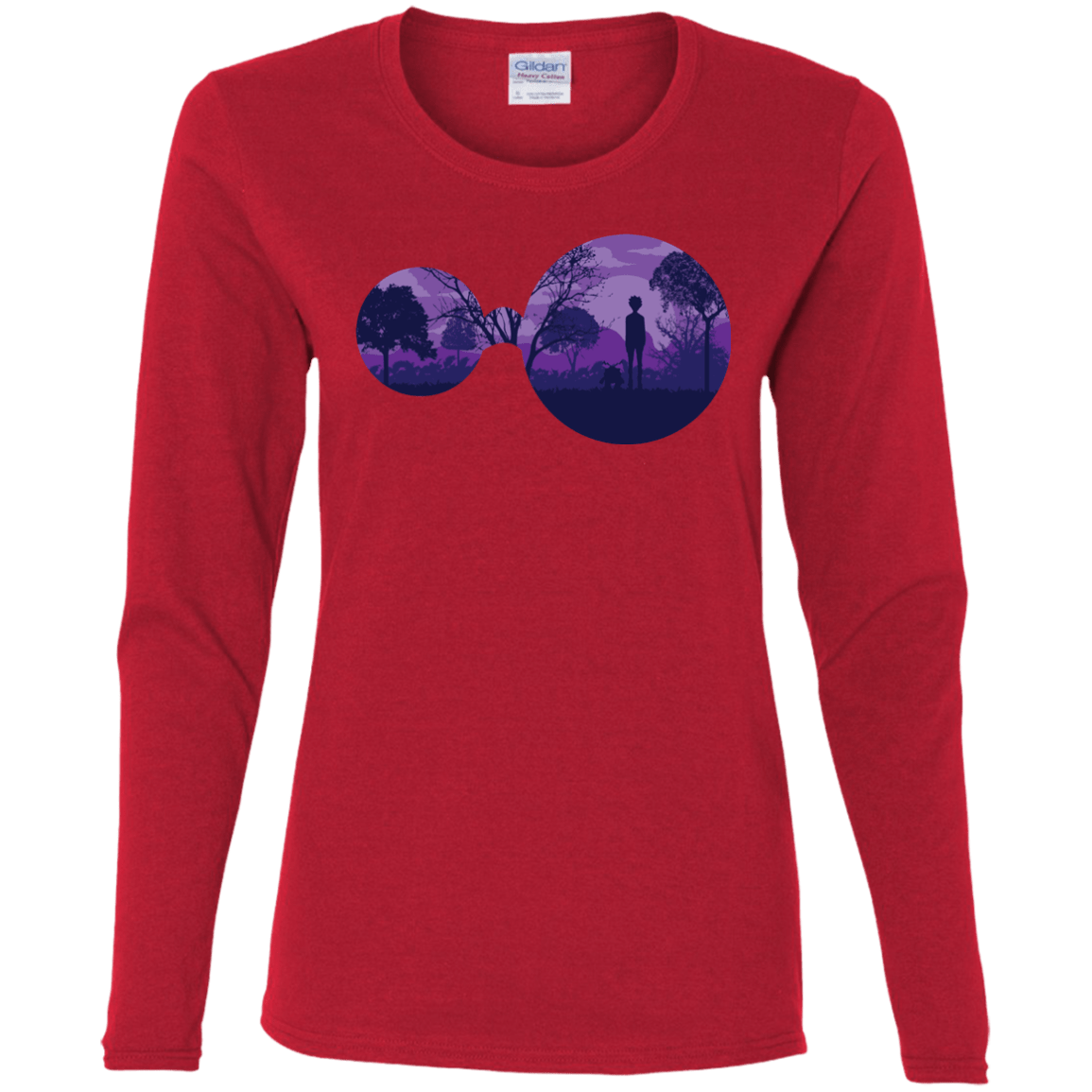 T-Shirts Red / S Knowledge Women's Long Sleeve T-Shirt