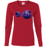 T-Shirts Red / S Knowledge Women's Long Sleeve T-Shirt