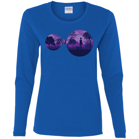 T-Shirts Royal / S Knowledge Women's Long Sleeve T-Shirt