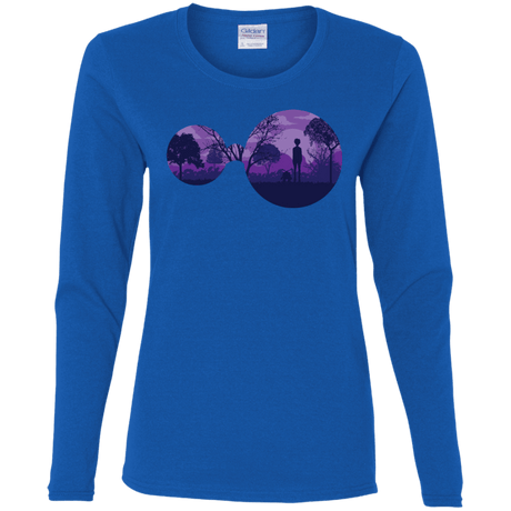 T-Shirts Royal / S Knowledge Women's Long Sleeve T-Shirt