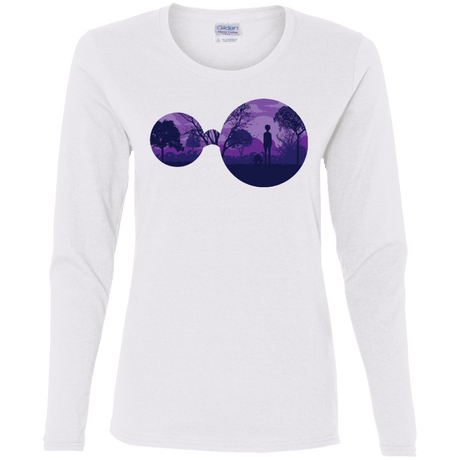 T-Shirts White / S Knowledge Women's Long Sleeve T-Shirt