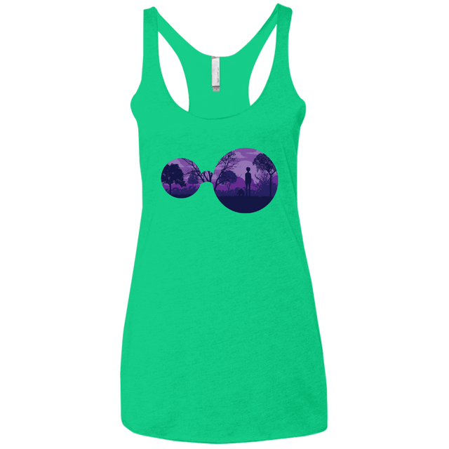 T-Shirts Envy / X-Small Knowledge Women's Triblend Racerback Tank