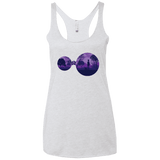 T-Shirts Heather White / X-Small Knowledge Women's Triblend Racerback Tank