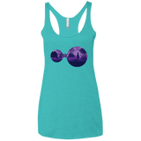 T-Shirts Tahiti Blue / X-Small Knowledge Women's Triblend Racerback Tank