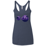 T-Shirts Vintage Navy / X-Small Knowledge Women's Triblend Racerback Tank