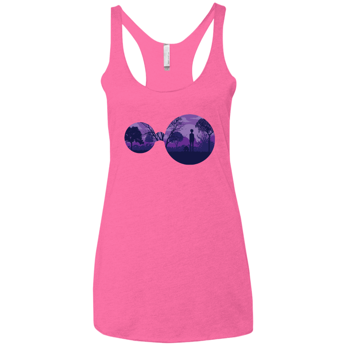 T-Shirts Vintage Pink / X-Small Knowledge Women's Triblend Racerback Tank
