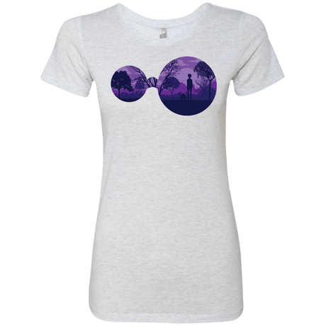 T-Shirts Heather White / S Knowledge Women's Triblend T-Shirt