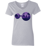 T-Shirts Sport Grey / S Knowledge Women's V-Neck T-Shirt