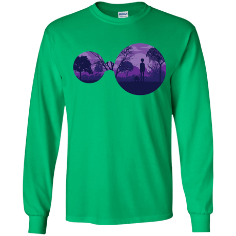 T-Shirts Irish Green / YS Knowledge Youth Long Sleeve T-Shirt