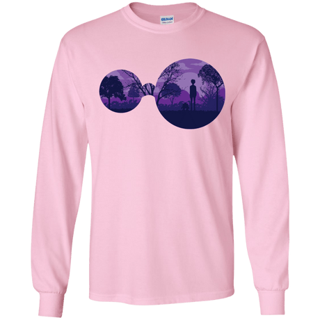 T-Shirts Light Pink / YS Knowledge Youth Long Sleeve T-Shirt