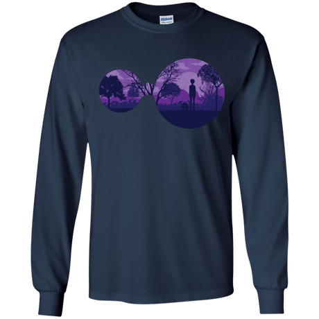 T-Shirts Navy / YS Knowledge Youth Long Sleeve T-Shirt