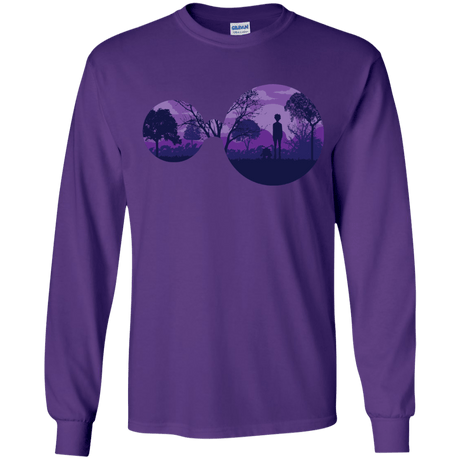 T-Shirts Purple / YS Knowledge Youth Long Sleeve T-Shirt