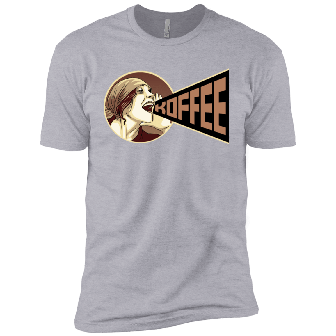 T-Shirts Heather Grey / YXS Koffee Boys Premium T-Shirt