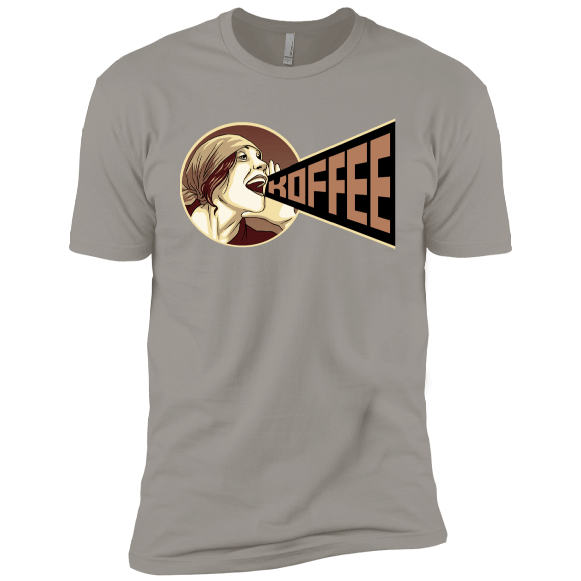 T-Shirts Light Grey / YXS Koffee Boys Premium T-Shirt