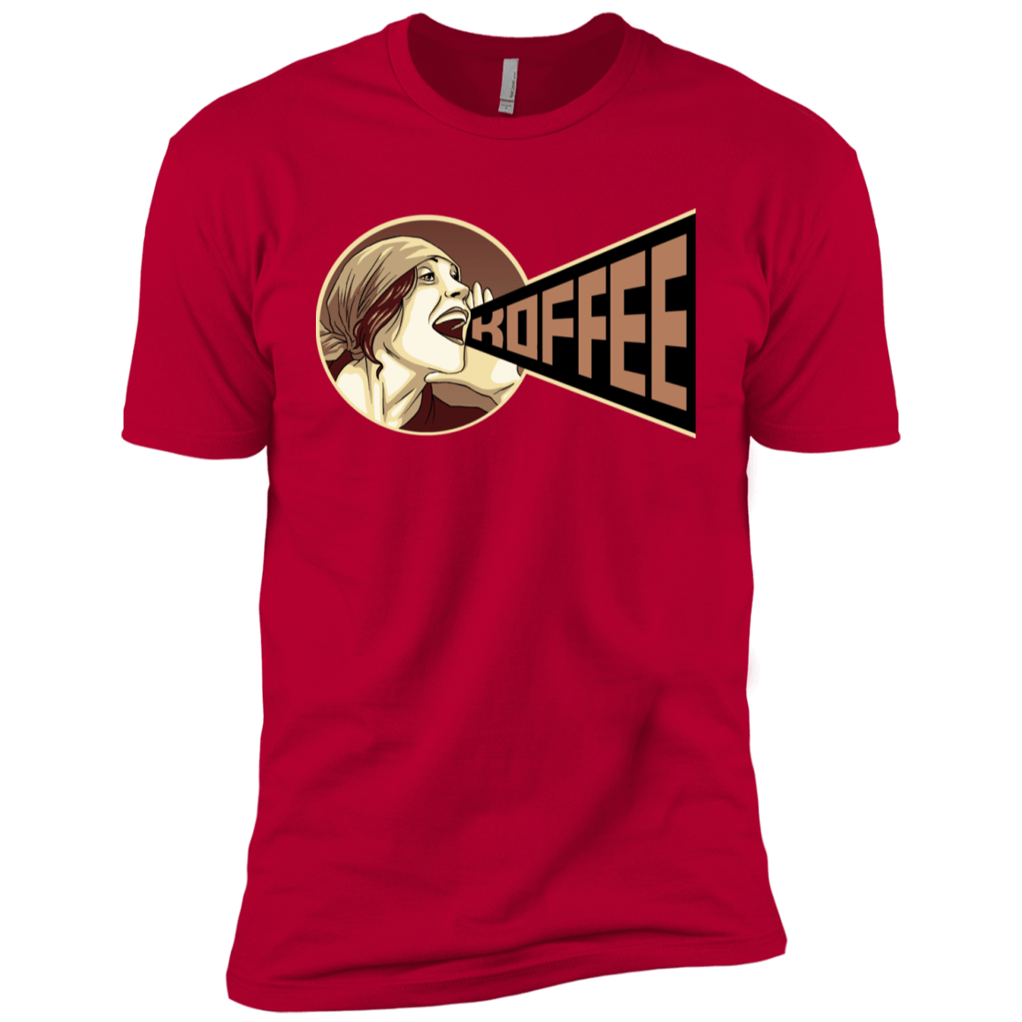 T-Shirts Red / YXS Koffee Boys Premium T-Shirt
