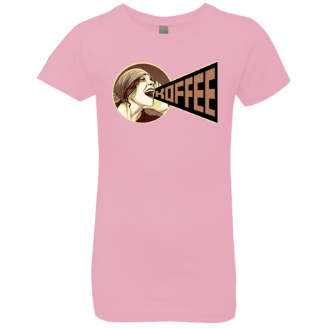 T-Shirts Light Pink / YXS Koffee Girls Premium T-Shirt