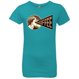 T-Shirts Tahiti Blue / YXS Koffee Girls Premium T-Shirt