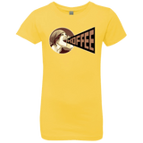 T-Shirts Vibrant Yellow / YXS Koffee Girls Premium T-Shirt