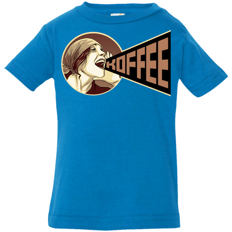 T-Shirts Cobalt / 6 Months Koffee Infant Premium T-Shirt