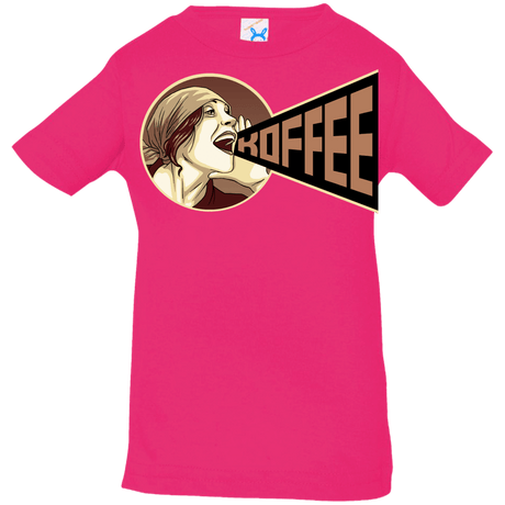 T-Shirts Hot Pink / 6 Months Koffee Infant Premium T-Shirt