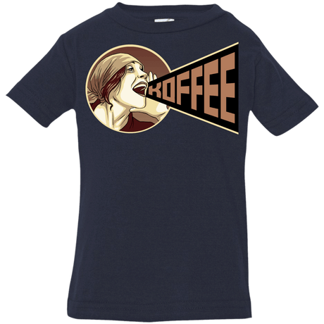 T-Shirts Navy / 6 Months Koffee Infant Premium T-Shirt