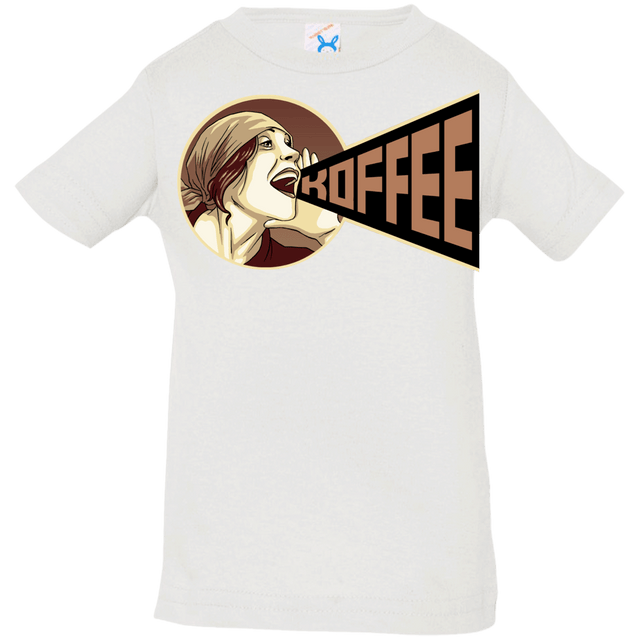 T-Shirts White / 6 Months Koffee Infant Premium T-Shirt
