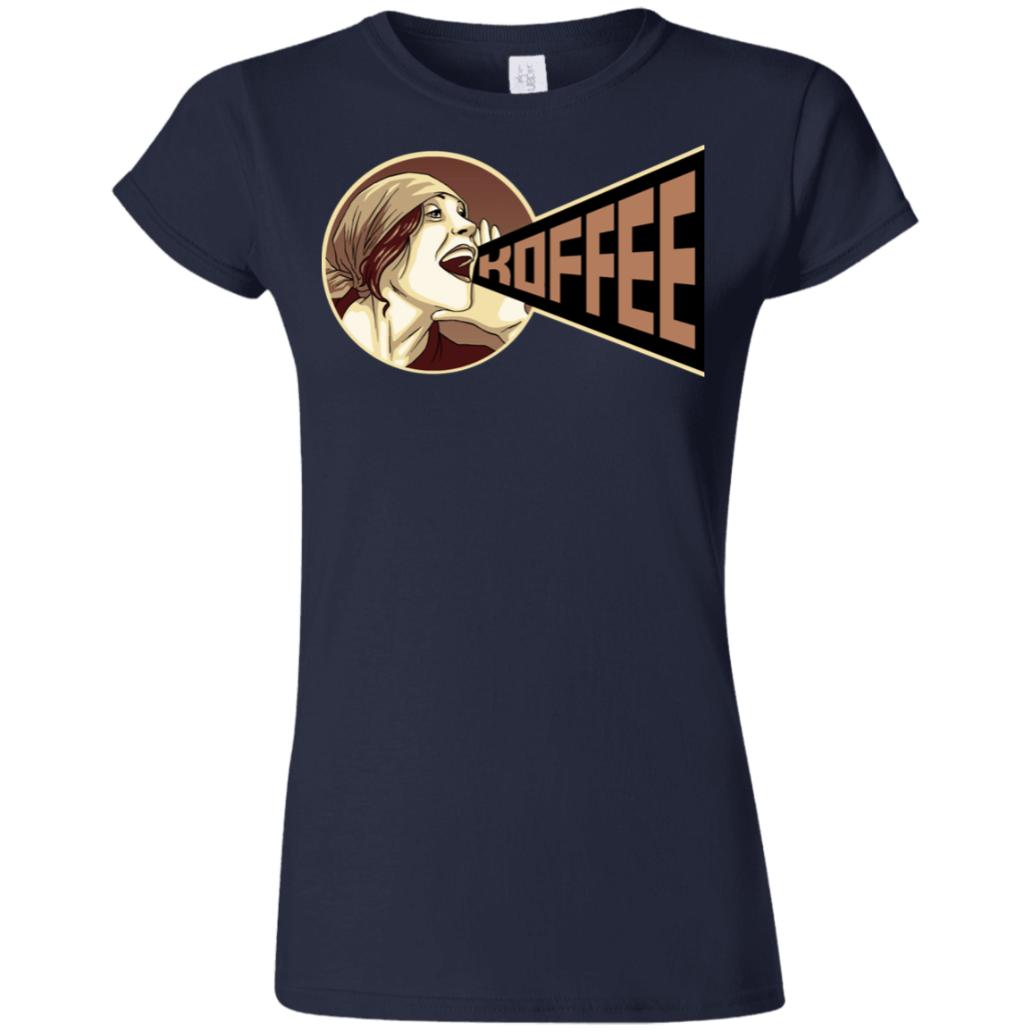 T-Shirts Navy / S Koffee Junior Slimmer-Fit T-Shirt