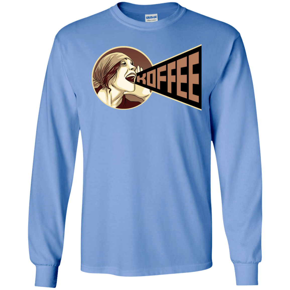 T-Shirts Carolina Blue / S Koffee Men's Long Sleeve T-Shirt