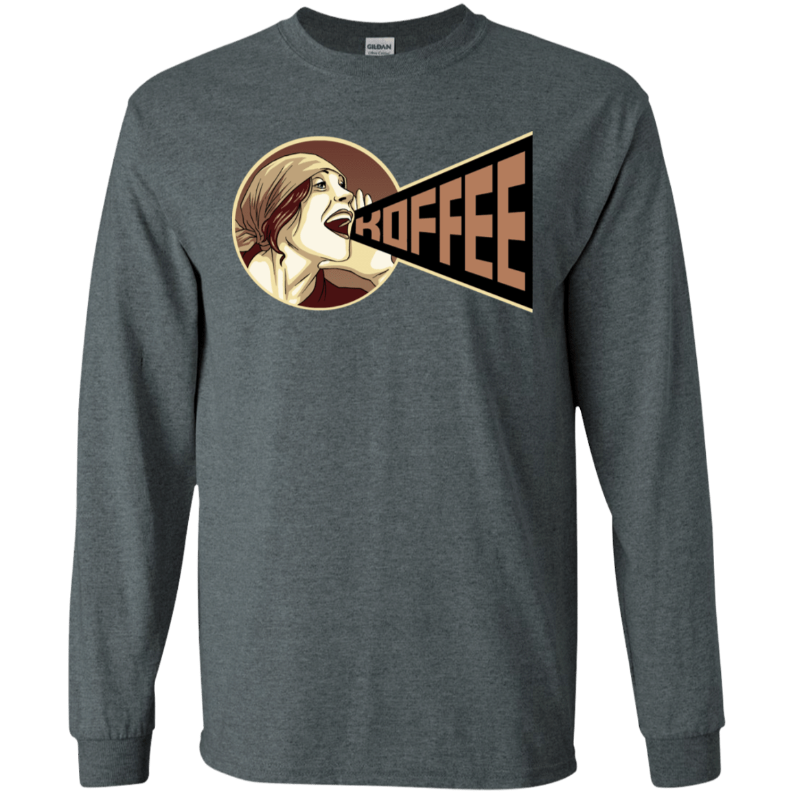 T-Shirts Dark Heather / S Koffee Men's Long Sleeve T-Shirt