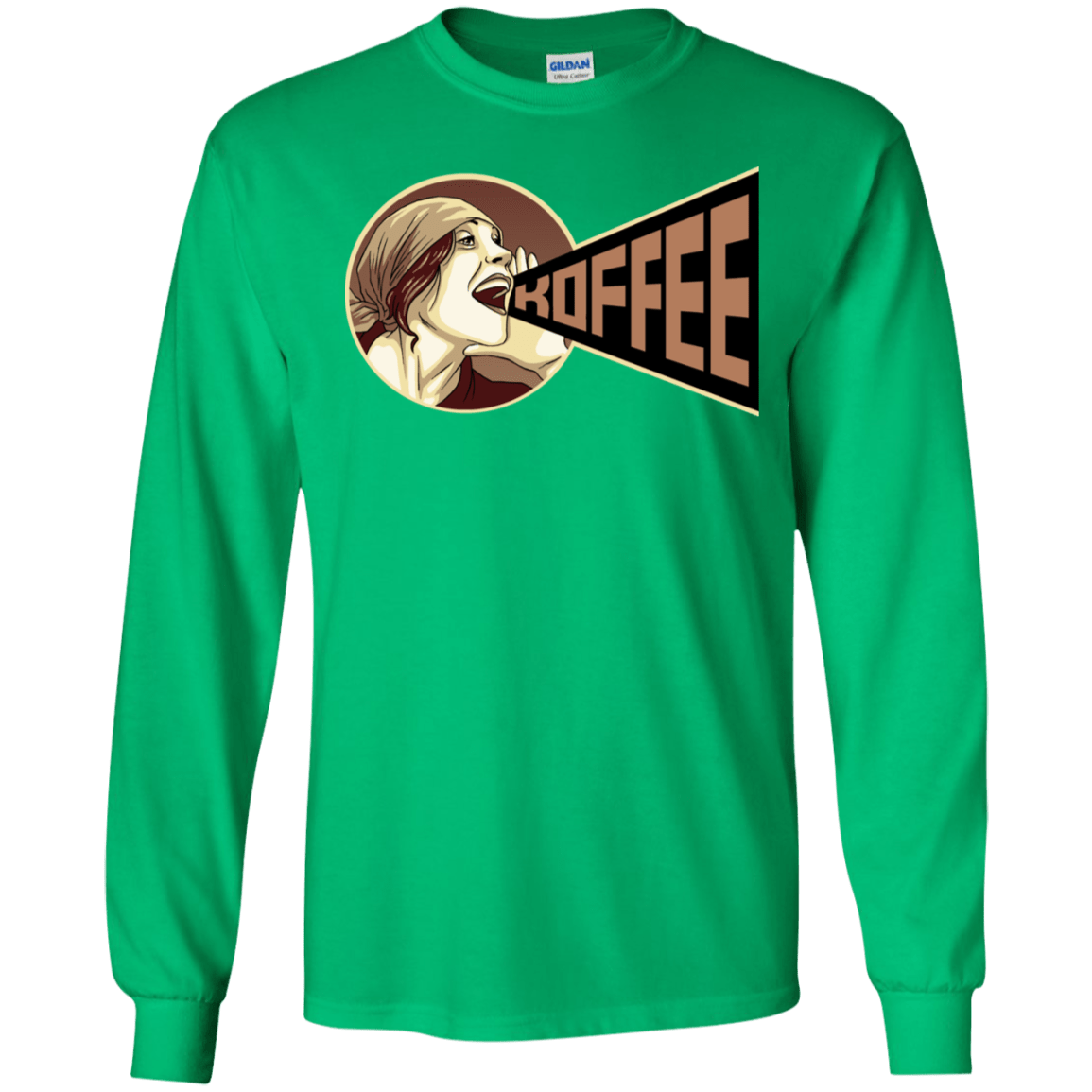 T-Shirts Irish Green / S Koffee Men's Long Sleeve T-Shirt