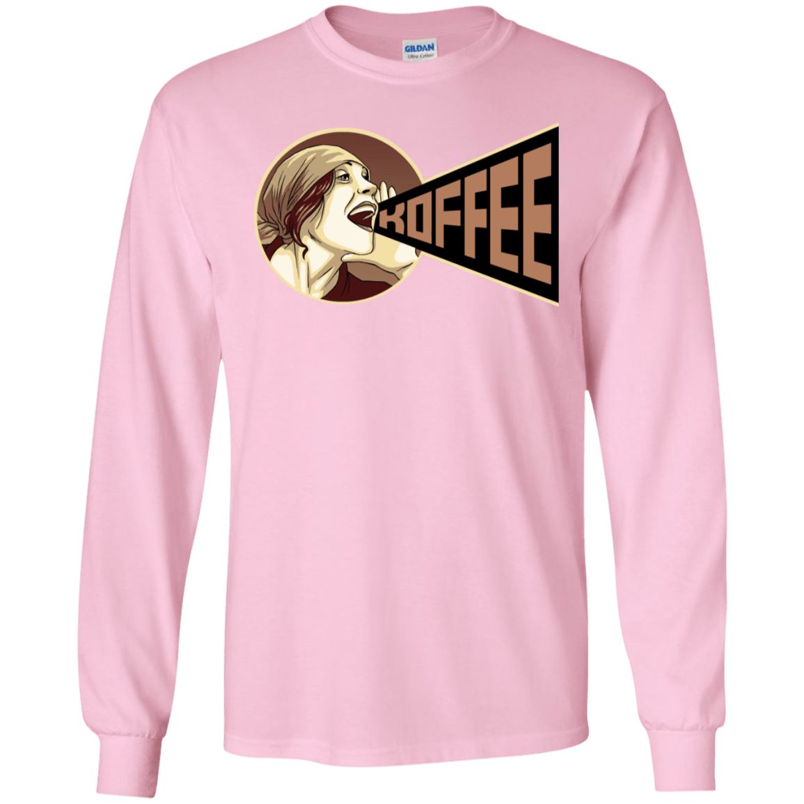 T-Shirts Light Pink / S Koffee Men's Long Sleeve T-Shirt