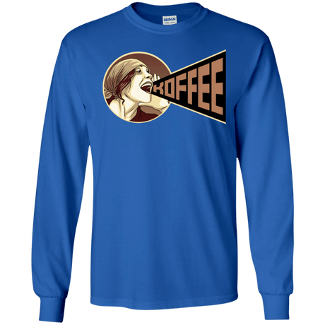 T-Shirts Royal / S Koffee Men's Long Sleeve T-Shirt