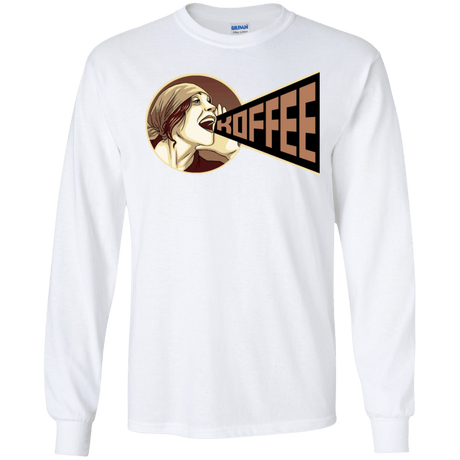 T-Shirts White / S Koffee Men's Long Sleeve T-Shirt