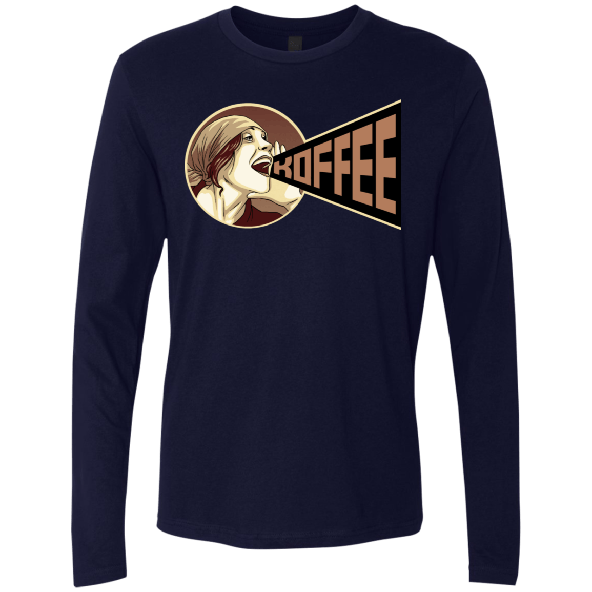 T-Shirts Midnight Navy / S Koffee Men's Premium Long Sleeve