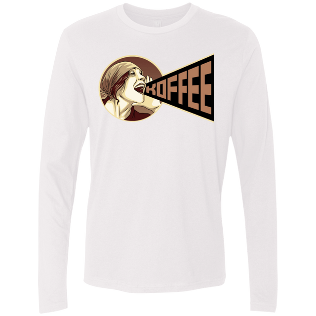 T-Shirts White / S Koffee Men's Premium Long Sleeve