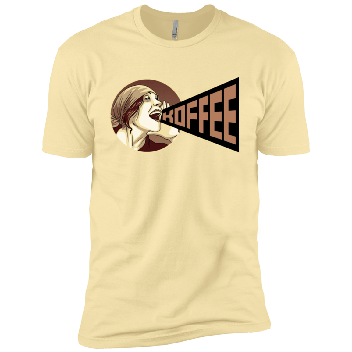 T-Shirts Banana Cream / X-Small Koffee Men's Premium T-Shirt