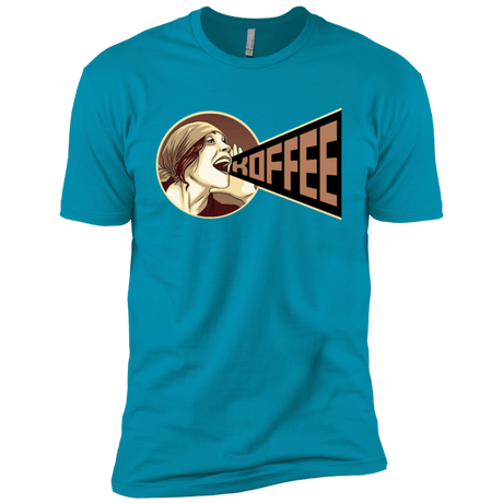 T-Shirts Turquoise / X-Small Koffee Men's Premium T-Shirt