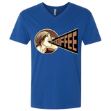 T-Shirts Royal / X-Small Koffee Men's Premium V-Neck