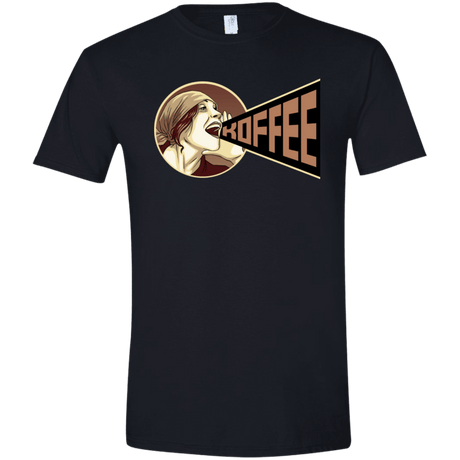 T-Shirts Black / X-Small Koffee Men's Semi-Fitted Softstyle
